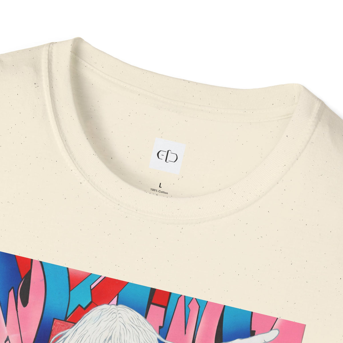 Retro Cyberpunk Girl T-Shirt — Neon Anime Streetwear Graphic Tee
