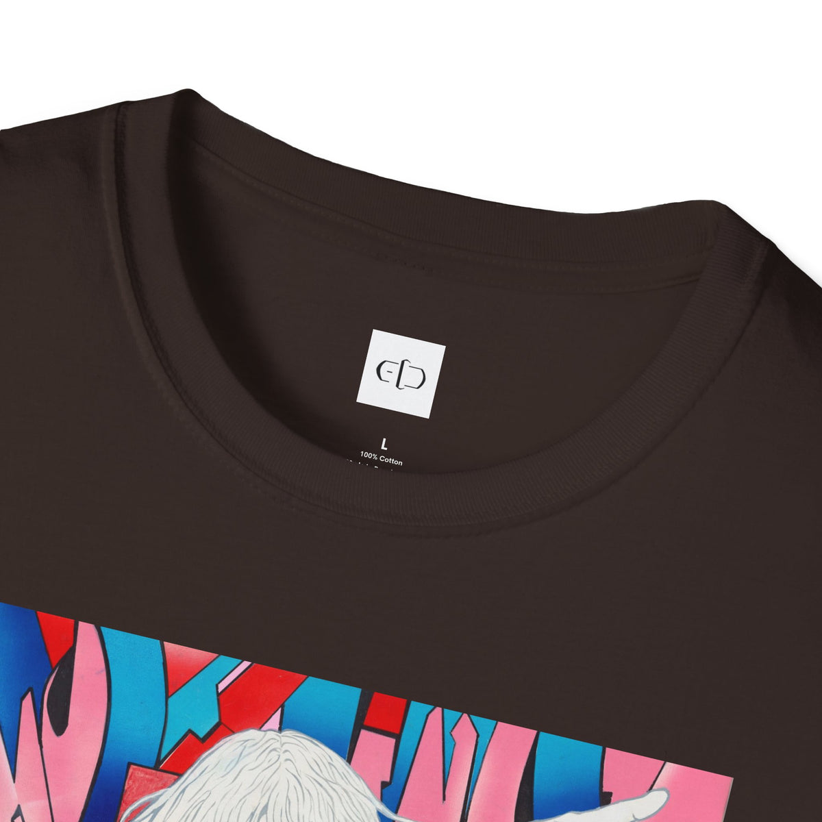 Retro Cyberpunk Girl T-Shirt — Neon Anime Streetwear Graphic Tee