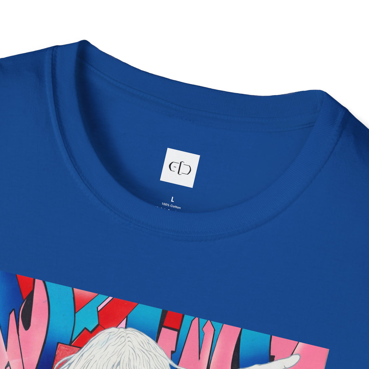 Retro Cyberpunk Girl T-Shirt — Neon Anime Streetwear Graphic Tee