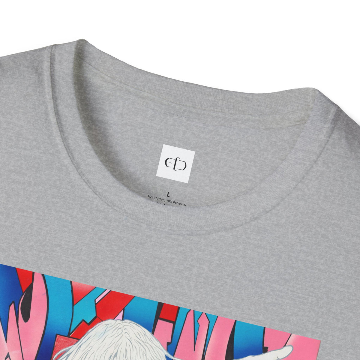 Retro Cyberpunk Girl T-Shirt — Neon Anime Streetwear Graphic Tee