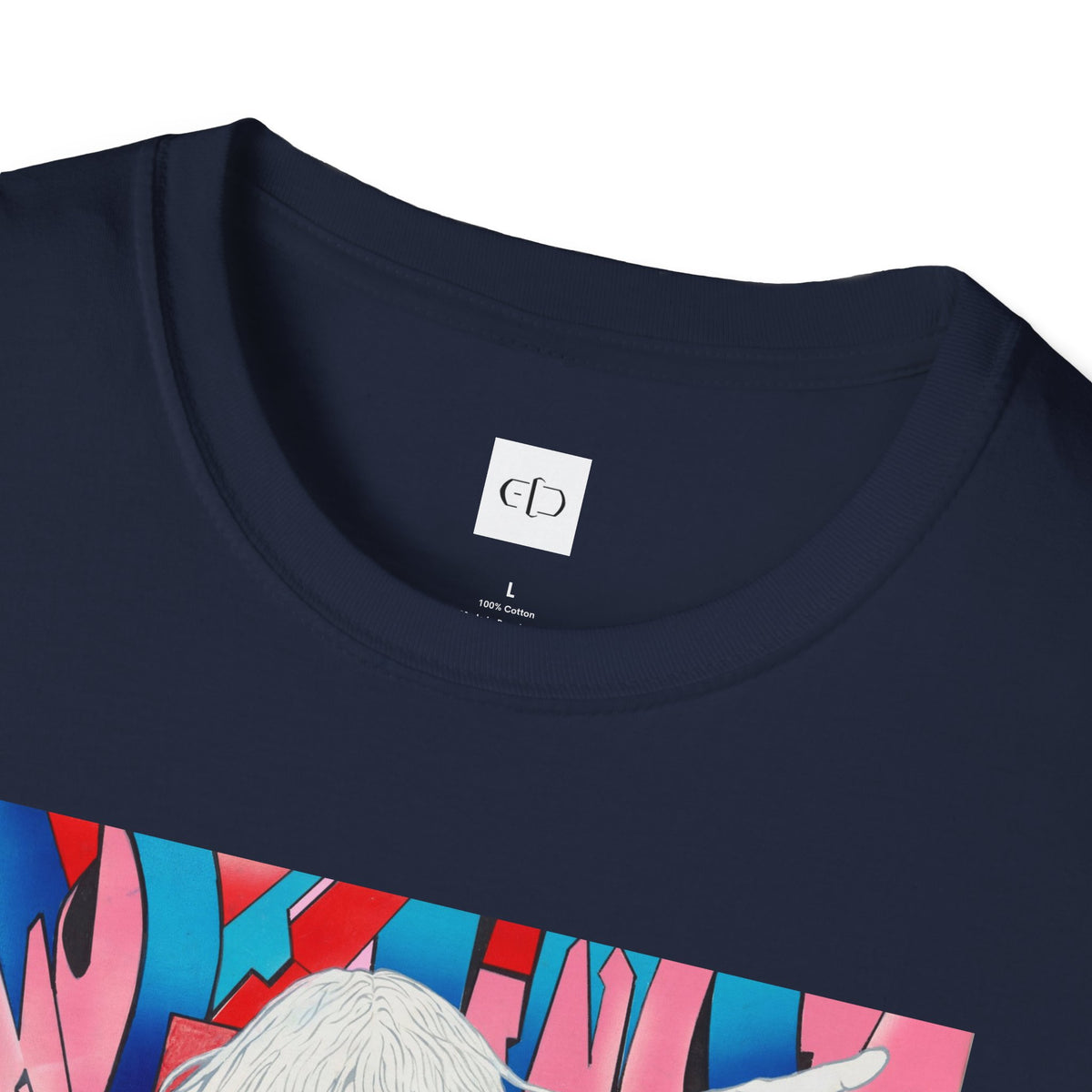 Retro Cyberpunk Girl T-Shirt — Neon Anime Streetwear Graphic Tee