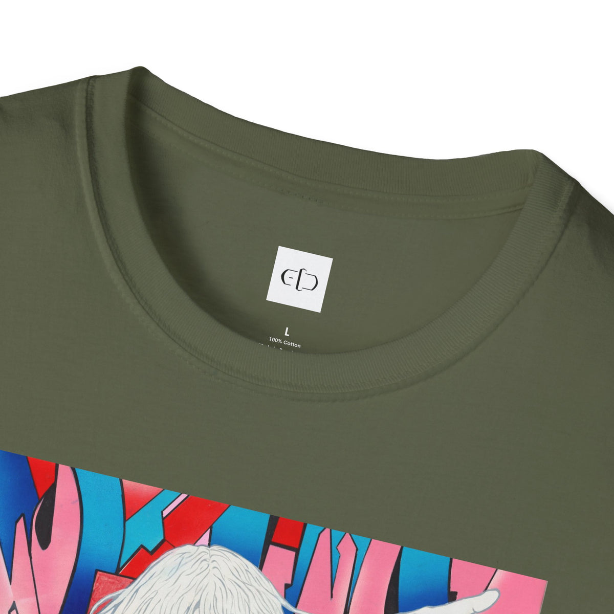 Retro Cyberpunk Girl T-Shirt — Neon Anime Streetwear Graphic Tee